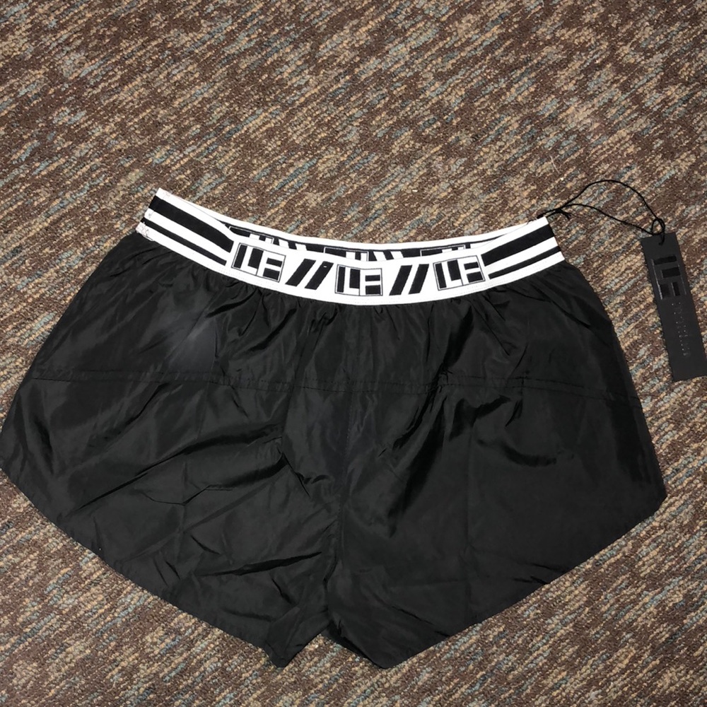 Athletic Shorts with Grey LF Waistband - Picture 4 of 5